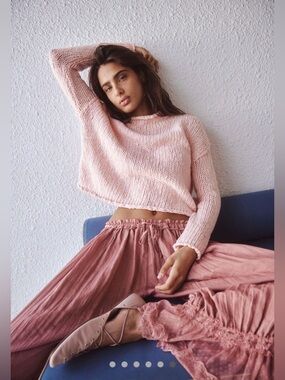 NWT FREE PEOPLE OPAL ROLLNECK KNIT SWEATER